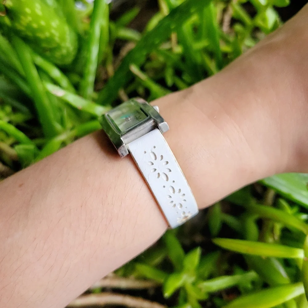 Vintage Manlaray Floral Watch